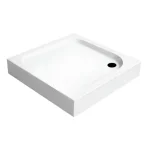Klonberg 80x80 cm-es szögletes akril zuhanytálca Snelle Levering