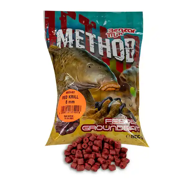 Actieprijs Benzar mix seria method pellet 8mm red krill 800gr etető pel... horgaszwebaruhaz.hu