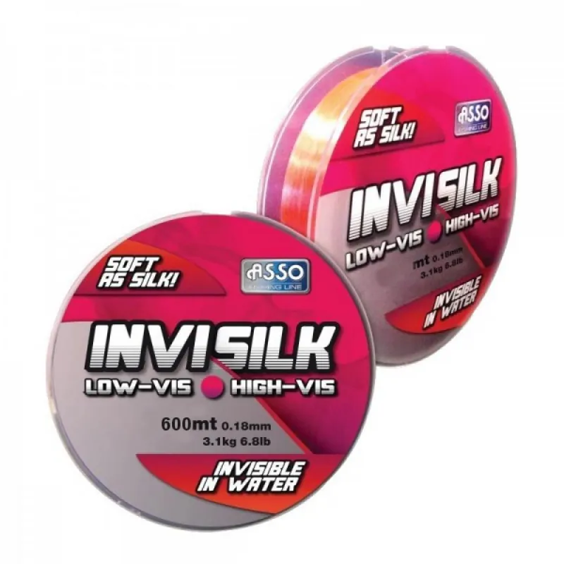 Aanbieding Asil626 asso invisilk monofil zsinór 600m 0,26... horgaszwebaruhaz.hu