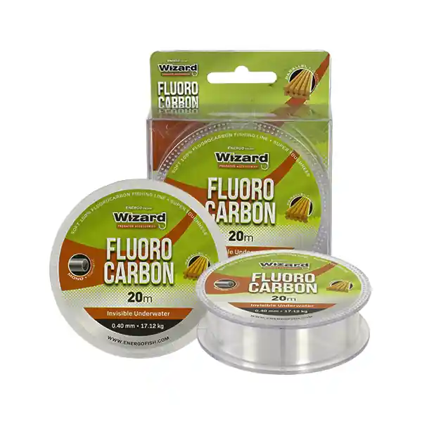 Wizard fluorocarbon előke zsinór 0,4 20m 17,12 transparent... horgaszwebaruhaz.hu Gereduceerde Prijs
