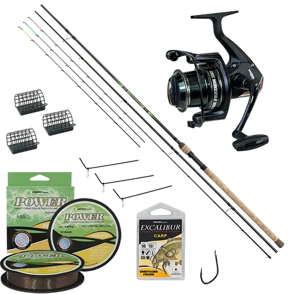 Aanbieding ENERGO TEAM TAVASZI CLASSIC 390 cm FEEDER SZETT SNECI - Horgász webshop és horgászbolt