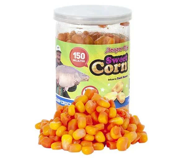 Aanbieding BENZAR SWEETCORN NARACARP CARAS CSEMEGEKUKORICA SNECI - Horgász webshop és horgászbolt