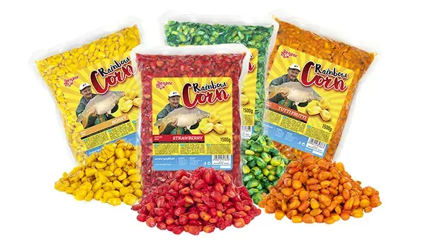 Aanbieding BENZAR RAINBOW CORN VAJSAV 1,5 KG KUKORICA SNECI - Horgász webshop és horgászbolt