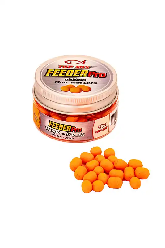 Aanbieding TOP MIX Feeder PRO Oldódó Fluo Wafters - Mangó, Barack SNECI - Horgász webshop és horgászbolt