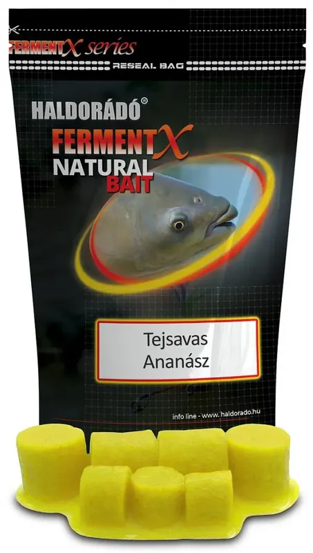 Aanbieding Haldorádó FermentX Natural Bait 12, 16 mm - Tejsavas Ananász Mesterséges Csali SNECI - Horgász webshop és horgászbolt
